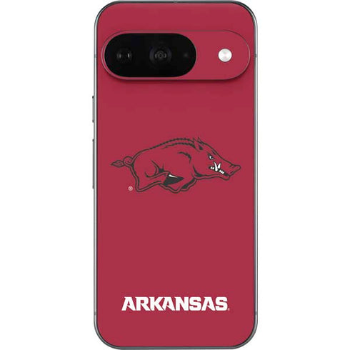 University of Arkansas-Fayetteville Razorbacks Red Logo Google Pixel 9 Skin